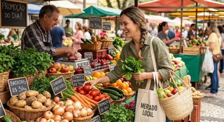 Alimentos naturais não precisam ser caros