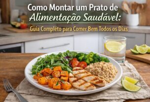 Prato de Alimentação Saudável