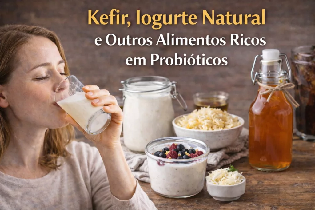 Alimentos Probióticos: Diferenças, Benefícios e Como Incluir na Dieta para Saúde Intestinal em 2026