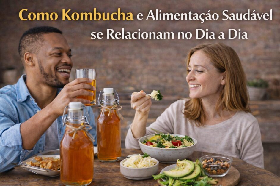Kombucha na Alimentação Saudável: Como Incluir no Dia a Dia