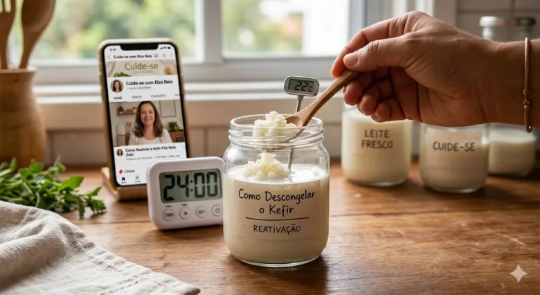 Passo a Passo: O Jeito Certo de Descongelar o Kefir sem Perder Probióticos em 2026 Como Descongelar o Kefir