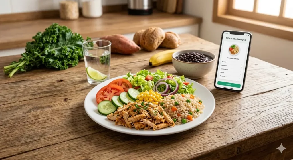 Como Montar Refeições Saudáveis com Alimentos Simples e Econômicos em 2026 Imagem Como Montar Refeições Saudáveis com Alimentos Simples e Econômicos