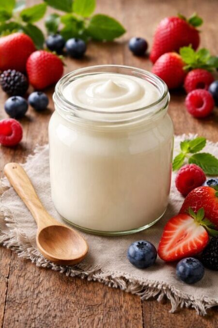 Receitas com Iogurte Natural: 7 Opções Ricas em Probióticos Receita 1: Iogurte Natural Caseiro — Rico em Probióticos e Econômico