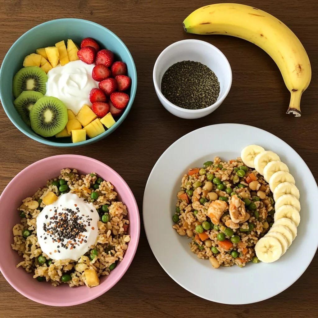 Como Ter uma Alimentação Saudável sem Dietas Restritivas: É possível? Uma imagem retratando uma alimentação saudável