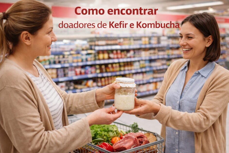 Como encontrar doadores de grãos de Kefir e Kombucha em 2026