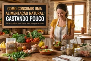 Como consumir uma Alimentação Natural: Gastando pouco