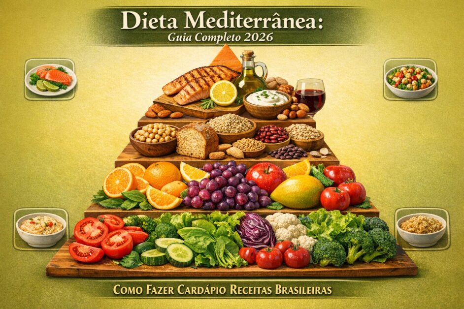 Como Fazer Dieta Mediterrânea: Por Que Adotar em 2026