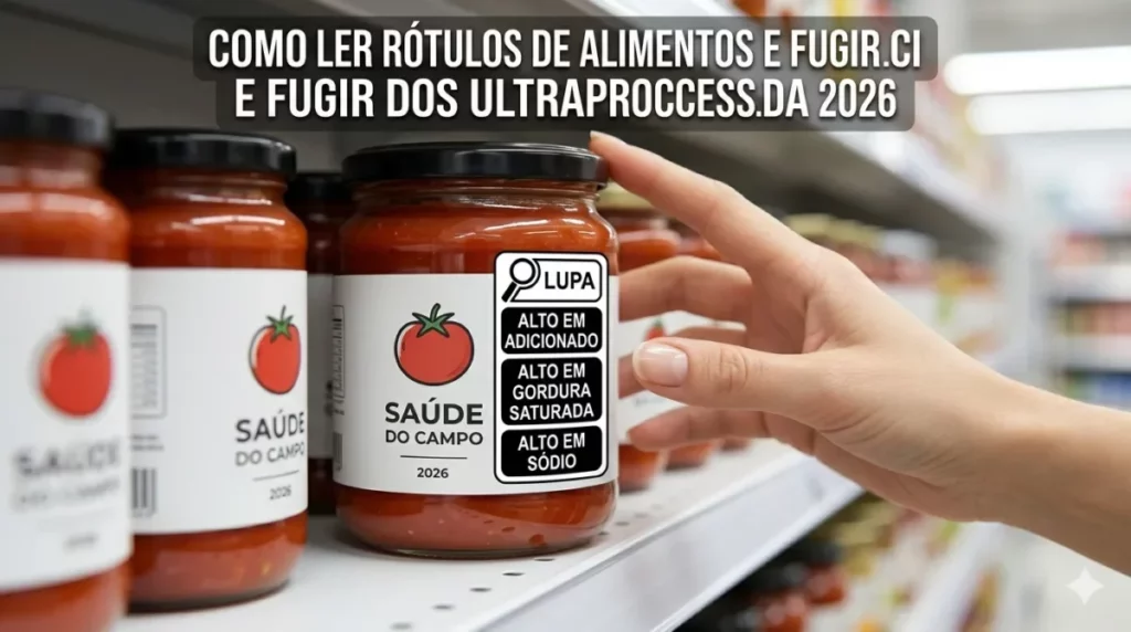 Como Ler Rótulos de Alimentos e Fugir dos Ultraprocessados: Guia Completo 2026 Decifrando a Nova Rotulagem Brasileira