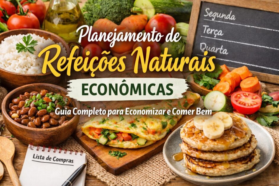 Alimentação Natural Barata: Como Comer Bem Gastando Pouco em 2026