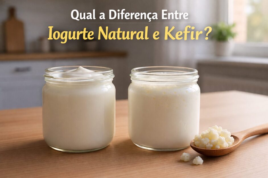 Iogurte Natural e Iogurte de Kefir?