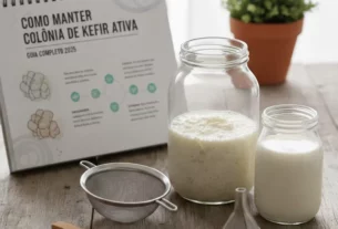 Como Manter Colônia de Kefir Ativa: Guia Completo 2026
