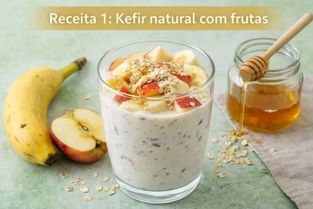 Receitas simples para usar o kefir após o descongelamento