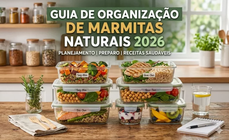 Guia de Organização de Marmitas Naturais 2026