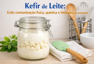 Kefir de Leite: Evite contaminação física, química e biológica ao manipular