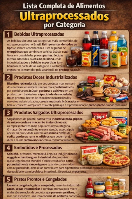 O Que São Alimentos Ultraprocessados?
