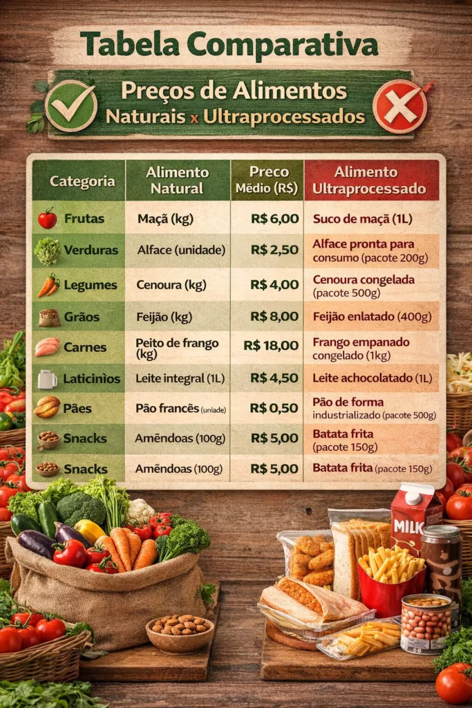 12 Segredos de Economia na Alimentação Natural para Reduzir Gastos em até 50%