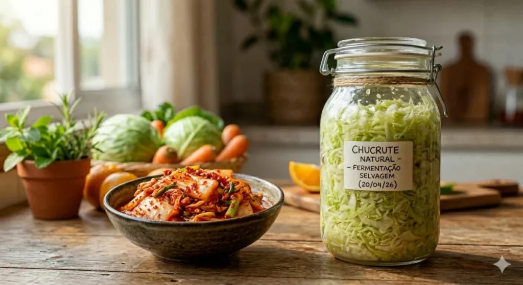 Kimchi e Chucrute: Melhores Alimentos Probióticos para Imunidade