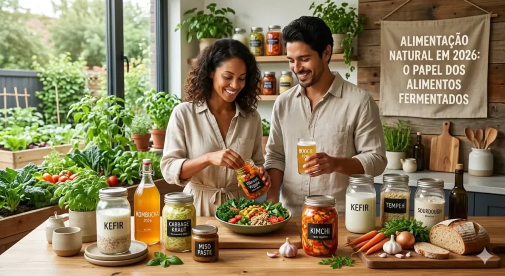 alimentação natural em 2026: o papel dos alimentos fermentados